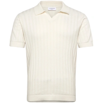 Lindbergh - Knitted S/S V-Neck Polo - izmērs S