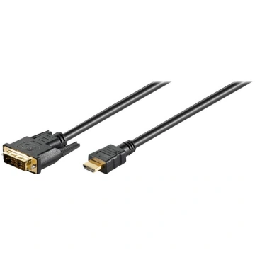 goobay adapter cable - HDMI / DVI - 1.5 m 51881 We