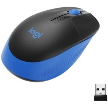 Logitech M190 Full-Size Wireless Mouse, RF Wireles