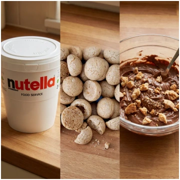 Nutella 3kg + Gocce di Amaretto 800 gr