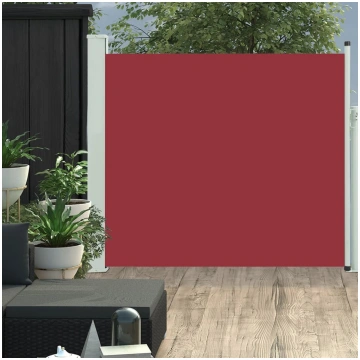 Izvelkama sānu markīze, sarkana, 100x300 cm