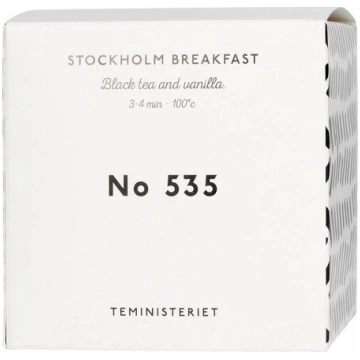 Teministeriet Tēja Beramā - 535 Stockholm Breakfas