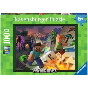 Puzle Ravensburger Minecraft 100 gab. Videospēle 1