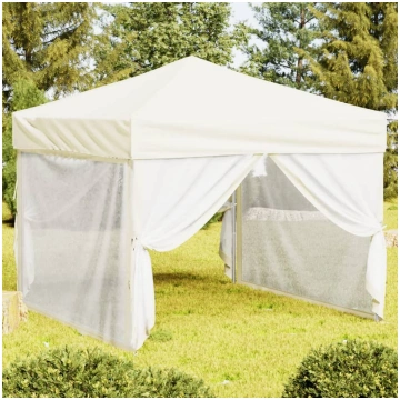 Saliekama nojume ar sienām, krēmkrāsas, 3x3 m