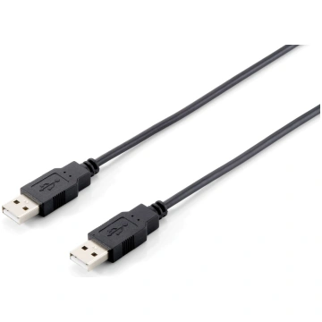 Equip 128872 USB kabelis USB 2.0 5 m USB A Melns |