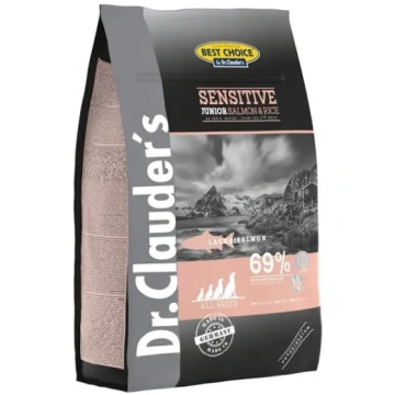 Dr Clauder's Sensitive Junior salmone e riso 