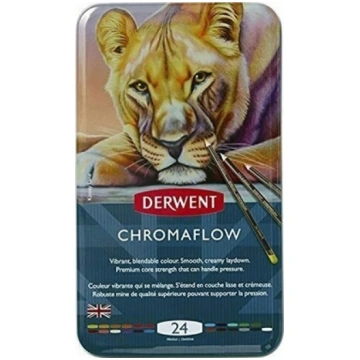 Derwent Kredki Derwent Chromaflow 24 pud metal 230