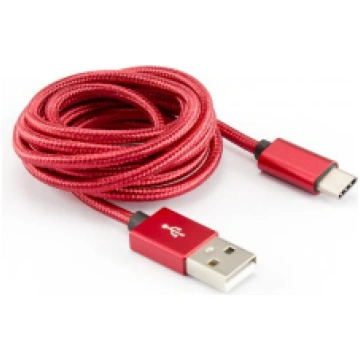 Sbox USB->Type-C M/M 1.5m CTYPE-1.5R Strawberry Re