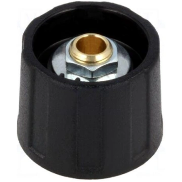 Knob | without pointer | ABS | Øshaft: 4mm | Ø20x1