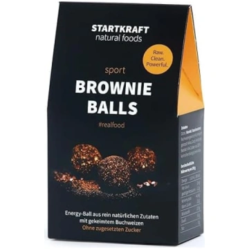 STARTKRAFT Brownie Balls Paleo - 150 g iepakojums 