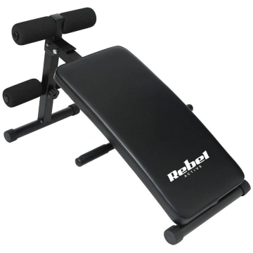 Incline weight bench for abdominal muscle training