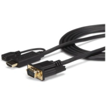 StarTech.com 6 ft HDMI to VGA Active Converter Cab