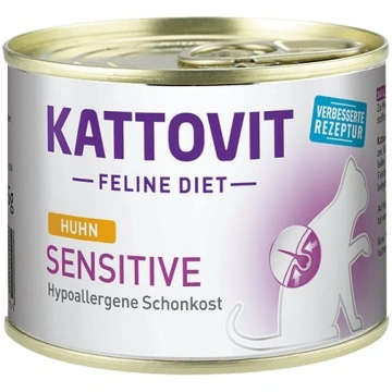 Kattovit Sensitive Huhn, konservi kaķiem 185g