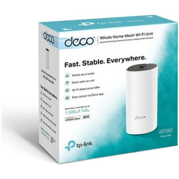 TP-Link Deco M4 Rūteris | Deco M4(1-pack) | 693536