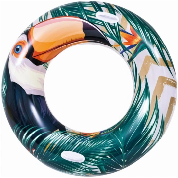 Piepūšams riņķis Sun Club Tropical, 115 cm, zaļš