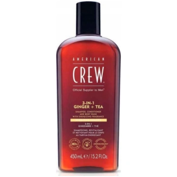 AMERICAN CREW_3-in-1 Ginger + Tea Shampoo - shower