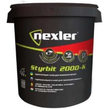 Nexler Styrbit 2000K EPS, XPS bituma līme 10kg S&E