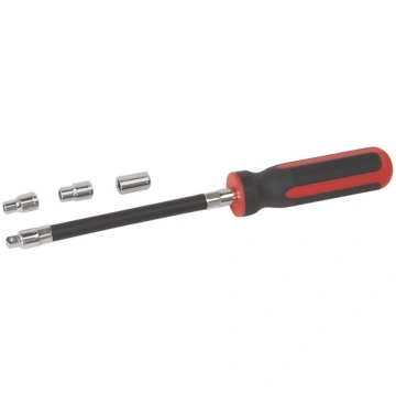 Flexible hose clip nut driver set 4pcs