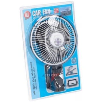 Auto ventilators Allride 12v, 15cm, ar klipsi Nav 