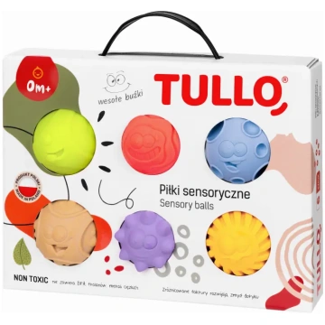 Sensorās bumbiņas 6 gab. Tullo 462