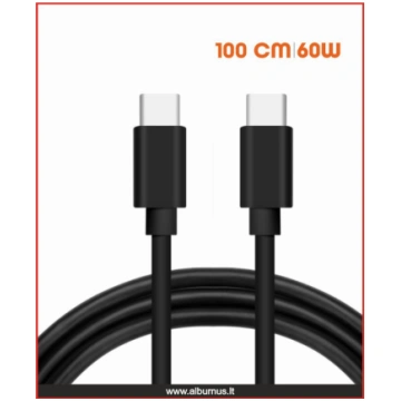 Charging cable with TYPE-C to TYPE-C connectors AL