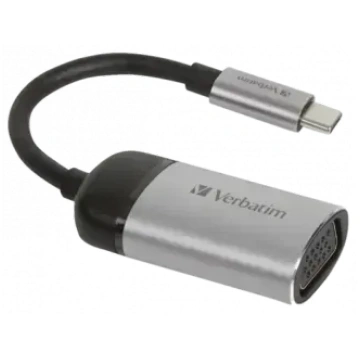 Verbatim USB-C uz VGA adapteris 10cm