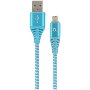 Gembird Premium cotton braided Micro-USB charging 