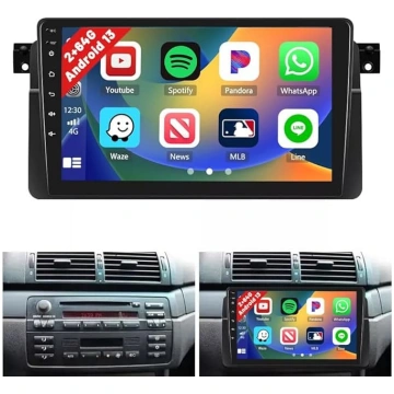 2+64GB Android auto radio BMW E46 1999-2005 ar Car