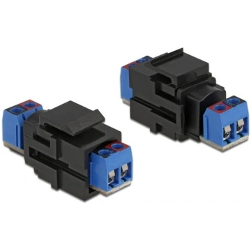 Delock Keystone module 2 pin terminalblock > termi