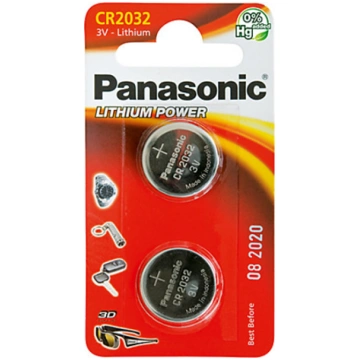 Panasonic CR2032 Lithium 2 pc(s) ( CR 2032/2BP CR-