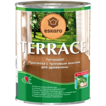 Eskaro Terassi-Kelo 0.9L Pelēka terašu eļļa