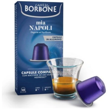 100 Capsules in Bourbon Aluminum Compatible Nespre