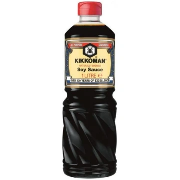 Dabiski raudzēta sojas mērce KIKKOMAN 1 L