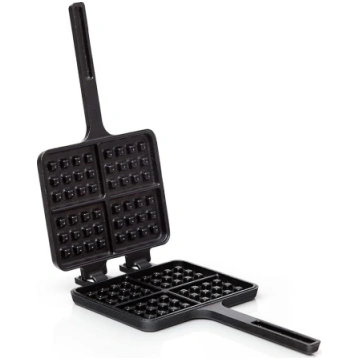 BBQ-Nerd čuguna vafeļu veidne beļģu vafelēm - čugu