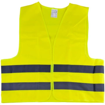 JBM Brīdinājuma veste dzeltena ar atstarojošiem el
