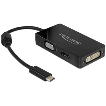 Delock Adapter USB Type-C™ Stecker > VGA / HDMI / 