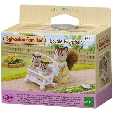 Divvietīga rotaļlietu ratiņu Epoch Sylvanian Famil