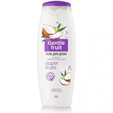 IRIS COSMETIC GENTLE FRUIT Dušas želeja Kokosrieks