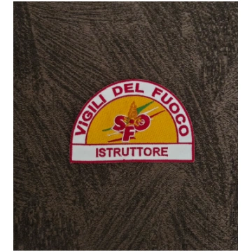Toppa Patch Vigili del Fuoco VDF Mezzaluna Roveret