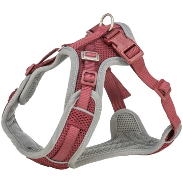 Suņu josta Trixie Premium FlexMesh sangria L 63–92