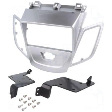 Radio frame | Ford | 2 DIN | silver ACV 381114-20-