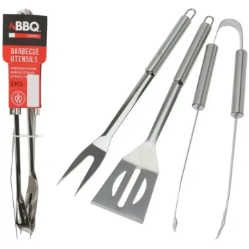 Grilēšanas piederumu komplekts, 3 gab. BBQ