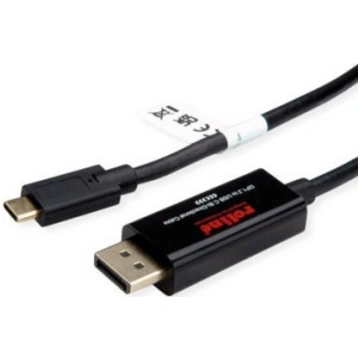 Roline Type C - DisplayPort Cable, M/M, 2 m 11.04.
