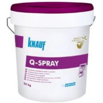 Knauf Q-SPRAY gatava špakteļmasa sienām un griesti