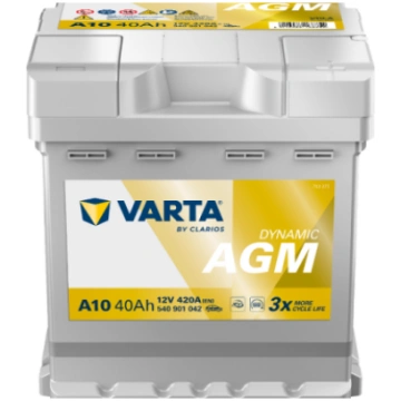 Varta Akumuliatorius 40 Ah 420 A EN 12V AGM AGM A1