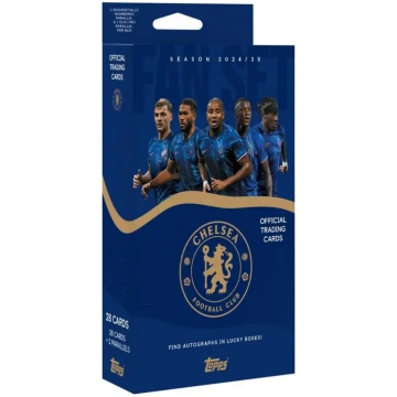 Topps Fan Set 2024/25 Futbola kartītes Chelsea FC