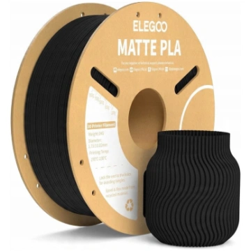 Filament Pla Matte Elegoo (Melns)