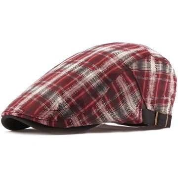 Vīriešu berete PR-25629 - Burgundija KP25629 IZMAE