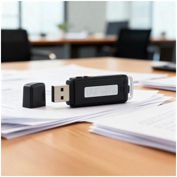 Diktafons USB Flash, 2in 1, 8GB