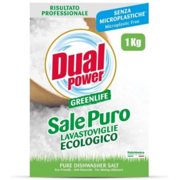 Ekoloģiskais sāls trauku mašīnām Dual Power GREENL